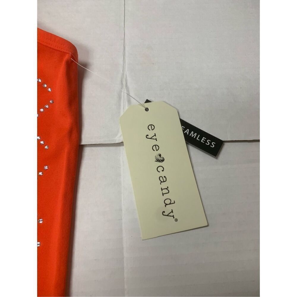 Orange Bling Patterned Tank - Picture 4 of 6